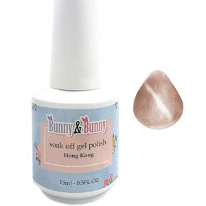 Bunny & Bunny Soak off gel Polish - 056 Cat Eye Cream Blush
