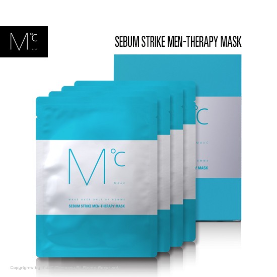 Mdoc Sebum Strike Men-Therapy Mask 控油緊緻毛孔護理面膜