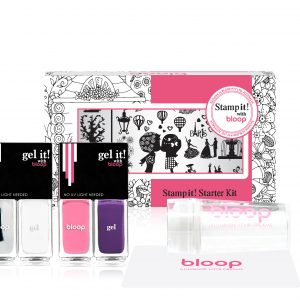 澳洲品牌 [Bloop] Stamp It! 4色印章凝膠指甲油套裝 {CELEBRATION}